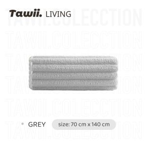 Tawii. Coral Fleece Bath Towel Super Absorbant Candy Color High Quality Thick Towel Set