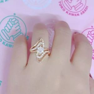 CINCIN TITANIUM GOLD ANTI LUNTUR DAN KARAT