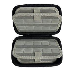 Waterproof Video Game Holder with Multiple Compartments Shockproof Memory Storage Bag for Travel Enthusiasts