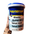Aquaproof Cat Pelapis Anti Bocor 1kg - Aqua Proof Abu Clear Putih - No Drop - Cat Tambal Bocor. 