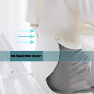 Ergonomic ngồi tư thế chỉnh Gối Đệm Ghế với thắt lưng hỗ trợ cho đau lưng Relief ghế ngồi văn phòng