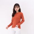 NATALIA- CLARISSA TOP KNIT RIB /  Clarissa Panjang Turtleneck. 