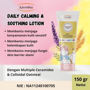 Airongsie Calming & Soothing Lotion 150g – Lotion Bayi Anak Melembapkan & Menenangkan Kulit