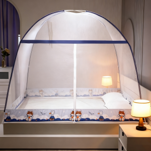 DIODIY 1.8 King/1.5 Queen /1.2 Single Size Indoor Folded Mosquito Net for Beds Anti Mosquito Bites Net Tent foldable Drop Resistant for kids and family