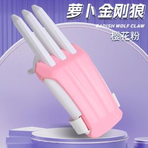 clu Luminous 3D Printing Gravity Jump Radish Wolverine Steel Claw Gift For Kids Halloween Cosplay Toys Fidget Toys ulc