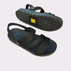 Dép nam quai dù  Dép quai hậu nam  đế đúc nguyên khối dẻo lõm lòng êm chân may viền thủ công chắc chắn SĐDN3