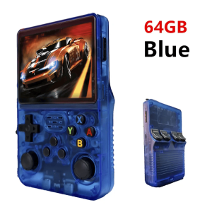 ZDSSY R36S Retro Handheld Video Game Console Linux System 3.5 Inch IPS Screen Mini Portable Handheld Video Player 64GB 128GB Preloaded 15000 Games