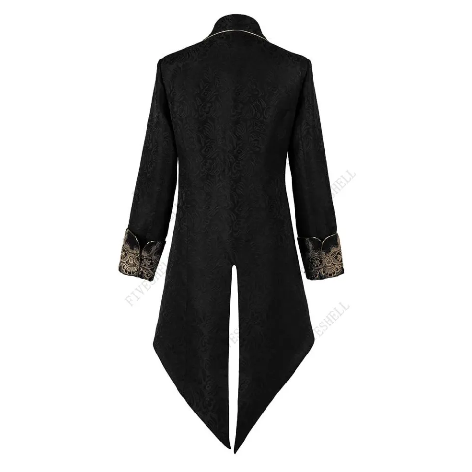Mens Vintage Steampunk Long Jacket Gothic Victorian Frock Coat Halloween  Costume Jb5-2 | Fruugo BH