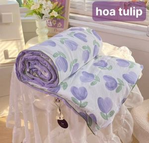 Chăn Hè Cotton Đũi Hàn Quốc Hàng Loại 1 ( 2m3x2m )Mềm Siêu Mát Lạnh Mùa Hè chăn hè chăn cotton chăn cotton đũi chăn hè cotton chăn mền chăn ga giường
