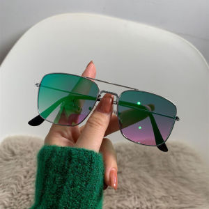 [COD] Kacamata Hitam Titanium Kotak Wanita Sunglasses New Arrival Import Kacamata Fashion Sunglasses double-beam Eyeglasses Men and women driving Glasses