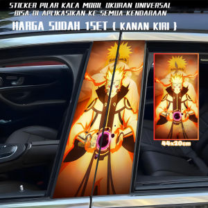 Ready Stock Car sticker PE film Cover Stripe Car Door Center Column Pillar sticker Car Window Middle 139 Naruto