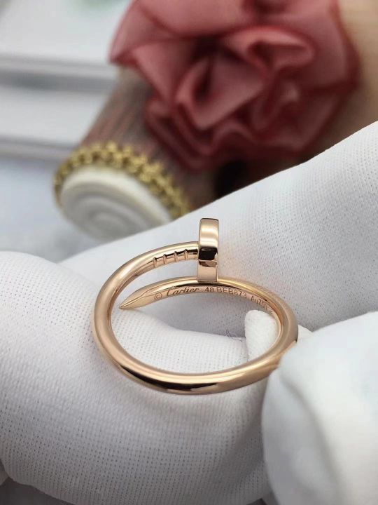 Cartier/ Cartier nail ring narrow edition ring number complete 18k gold ...