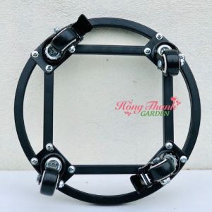 Kệ Để Chậu (ĐK30 36 40 50cm) Đế chậu thông minh cao cấp Htg có bánh xe di chuyển có chốt an toàn chịu lực đến trên 400kg siêu bền đẹp