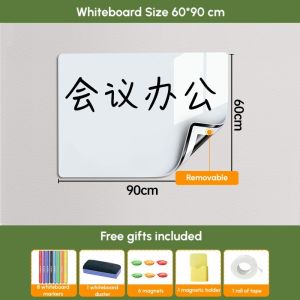 FYLO.SG 💗 Removable Magnetic Whiteboard Wall Sticker Home Office Teaching