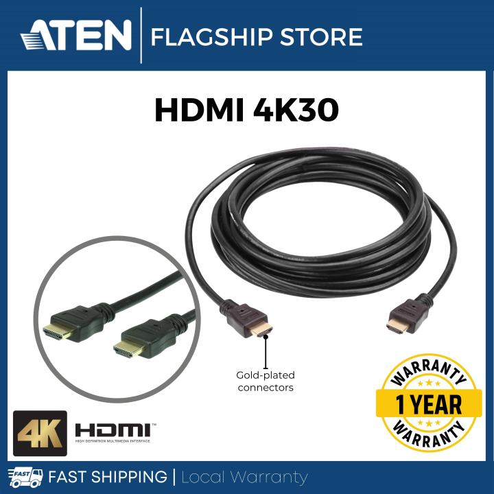 ATEN HDMI Cable m m 10 m 15 m 20 m with Ethernet 4K30