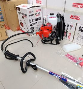 Mesin Potong Rumput Gendong Bensin 2 Tak Brush Cutter 2 Stroke Kualitas Terbaik Brush Cutter Mesin Potong Rumput Gendong