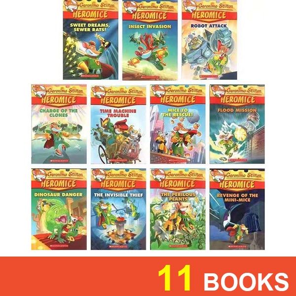 Geronimo Stilton Heromice 91冊セット　絵本 28c593b9464f2f59d4247e0a42721e