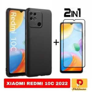 PROMO PAKET 2 INC 1 SOFT CASE XIAOMI REDMI 12 2023 / REDMI 10C 2022 Slim Matte Premium Softcase