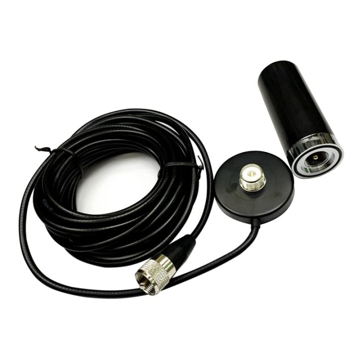 Antenna Base Magnetica Bingfu VHF UHF 136-174MHz 400-470MHz Con Connettore BNC Per Scanner Radio Uniden