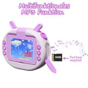 Digital Kids Camera For Girls Boys Toddler Children Toy Video Birthday Christmas Gift Toddler Teenage Presents Outdoor Pink  Green