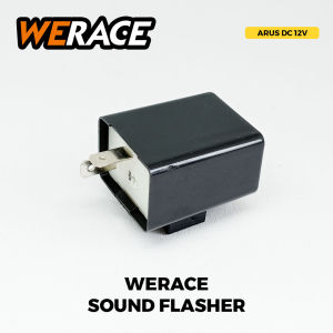 WERACE Flasher Sein Sen LED Bunyi Pengaturan Setelan Kedip 12V Turn Signal Sound Flasher Universal All Motor