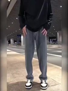 PREIE SIMPLE Baggy pants men Straight cut pants for men Korea Wide leg pants for men Denim pants for men Loose pants Baggy jeans for men Washed jeans Casual pants  pants for men High quality fashion jeans for men