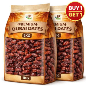 READY | 1KG Premium Black Dates Dubai | Soft & Sweet Superfood 100% Natural Halal No Added Sugar