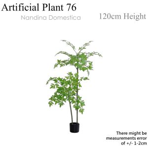 [WITH FREE GIFT] Nandina Domesticalack  Artificial Plant Artificial Tree Free Planter Basket Free Plastic Plant Pot Indoor Plant Indoor Decoration Home Decor Fake Plant Tree Decor Tall Plant Pokok Hiasan Pokok Palsu Plant Decor Living Room Entrance Office
