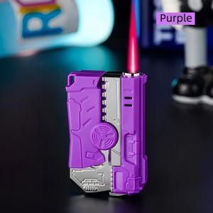 Gyro Gun Lighter Folding Rotating Decompression Windproof New Creative Personality To Send Boyfriend