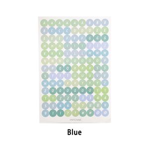 Bestella💗COD Stiker Deco Alphabet Untuk Number Aesthetic Sticker Sheet Kiss Cut Sticker Huruf