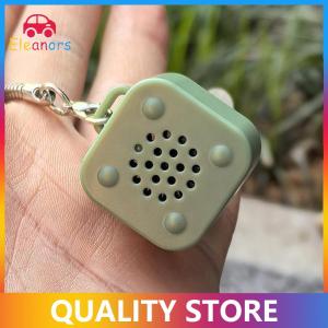 [Eleanor] Frog Croaking Fidget Toy - Rechargeable Frog Croaking Keychain Pig Croaking Stress Reliever With Colorful Lights
