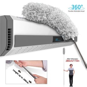 Kemoceng Bisa Panjang 28 Meter Microfiber Magnet Debu Bisa Tekuk Serbaguna