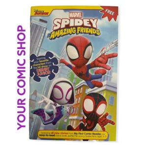 Spidey and His Amazing Friends 1 Published Jul 2022 by Marvels Comic Book Comic BOOK  Cartoons Art Super Heroes Collection Collectibles  Story Reading Kid Booked Magazine