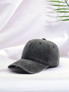 Topi Baseball Pria Wanita Bordir Fashion Cap Model Wash Denim terbaru 2025