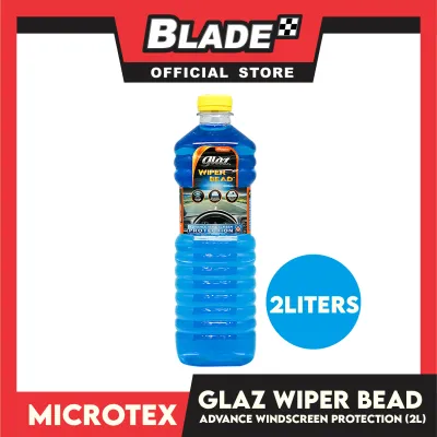 Microtex Glaz Wiper Bead GZ-WB2000 Water Repellant Washer 2Liter Spray Wipe Bead Instantly