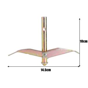 กันสนิมสมอยึดเรือนกระจกสมอโลกเหล็กสำหรับงานหนักเสาเต็นท์กันลมที่แข็งแกร่งสำหรับอาคารสวนกลางแจ้งคงที่