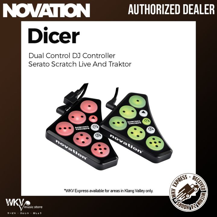 Novation Dicer DJ | - Serato Controller Looping and Point Cue