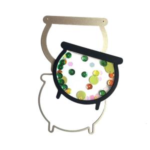 Hình đầu lâu Halloween Quan Tài khuôn cắt kim loại trang trí album ảnh Phụ kiện Tự Làm Thủ công mỹ nghệ cho Tạp Chí trang trí nhật ký