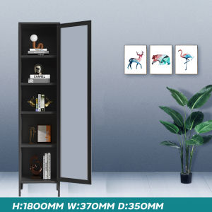 Pin Xiaojia ตู้เก็บเอกสารเหล็กหนาขนาดใหญ่ 17  ตู้เหล็ก ตู้กระจกใส โชว์