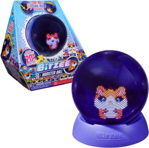 Bitzee Hamster Ball - Interactive Toy with Over 20 Virtual Hamsters for Rolling and Playing the Digital Pet Responds to Touch and Movement for Children Aged 5+