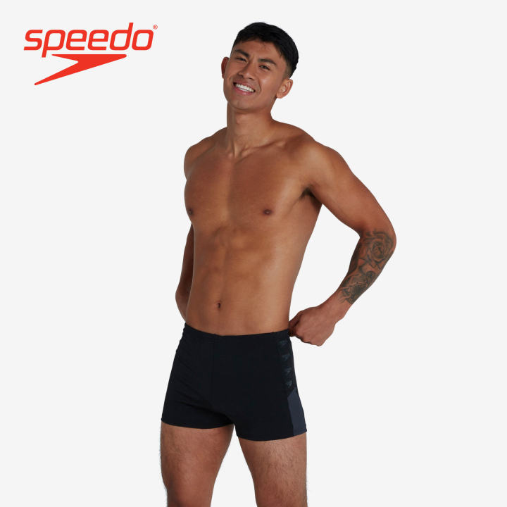 Men’s Bathing Costume Speedo boom Splice Aquashort Black