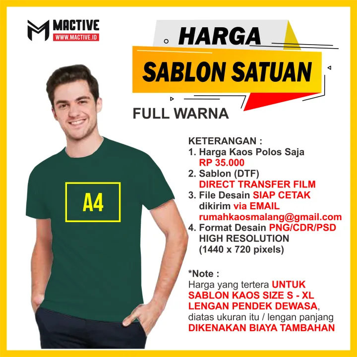 Sablon Satuan