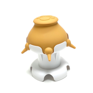 Silicone Multiple Puppies Milk FeederPuppy Feeder for Nursing PuppyMilk Bowl with NipplesAdjustable Feeder for Kitten