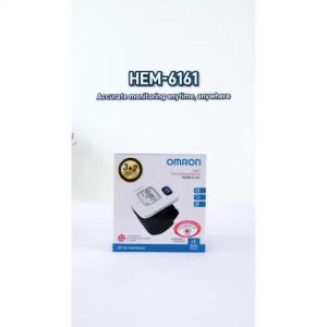 professional-gradeOMRON Wrist MonitorMonitor Tekanan Darah Pergelangan Tangan HEM-6161 Electronic wrist monitor Waranti Tempatan 3+2 Tahun]