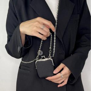 New Clip on Coin Purse for Women High-quality Denim Shoulder Bag Fashionable Lipstick Designer Mini Crossbody Bag2026
