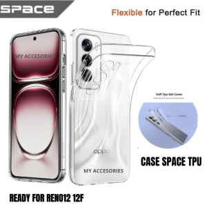 NEW! "SPACE TPU" Softcase CLEAR BLACK OPPO A3X A3PRO A60 OPPO Reno12 12F 12Pro Soft Case Silicone Hitam Bening Transparent Casing Silikon Acrylic Fuze Bumper Kesing Cover HP Airbag Protect Camera Kondom Tipis Tebal Ultra Fit Reno12 F 5G PRO 2024 A Yellow