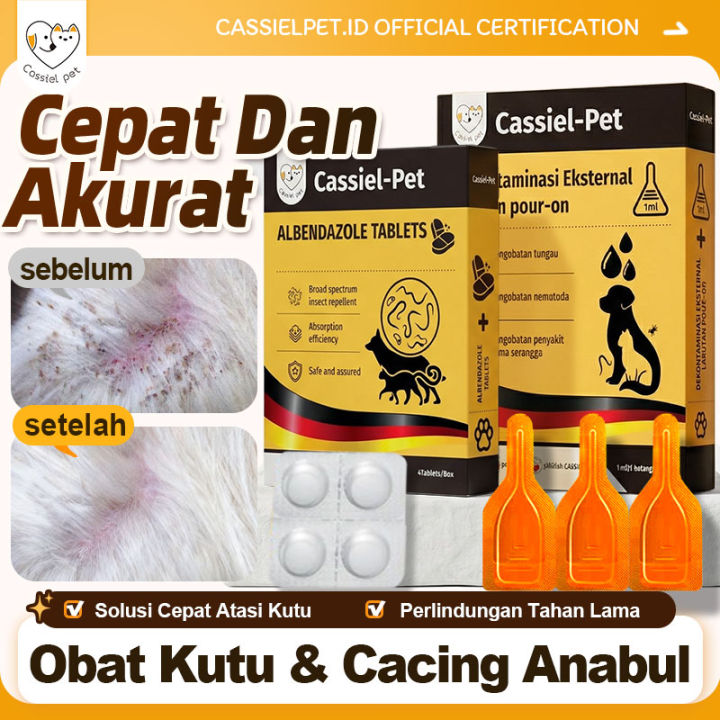 Cassiel%20Pet%20Obat%20Kutu%20Anjing/Kucing%20-%20Cair%20&%20Tablet%20Basmi%20Kutu,%20Cacing,%20infeksi%20Kulit%20BPOM%20-%20Image%202