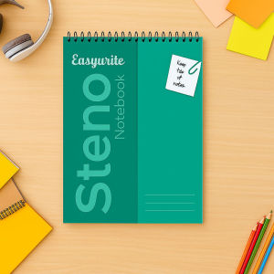 Steno Notebook Top Spiral Bound 6x9 Inch 60 Leaves Writing Pad Vertical Notepad