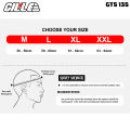 Gille 135 GTS SERIES V1 pearl white Solid Full Face Dual Visor Motorcycle Rider Plain Helmet. 