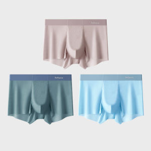 CMENIN  3 Mới Nylon Quần Lót Nam Bxoers Quần Short Thoáng Khí Thân Quần Lót Nam Người Quần Lót Boxer Homem M1268